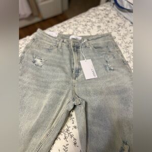 Light Gray Boyfriend Jeans